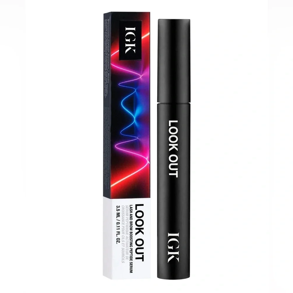 💜 IGK Look Out Lash serum and Brow Peptide Thicker, Fuller Lashes & Brows